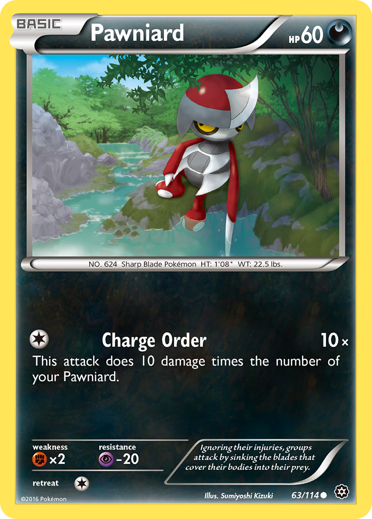 Pawniard (63/114) [XY: Steam Siege] | Good Games North