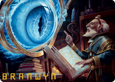 Contact Other Plane Art Card (Gold-Stamped Signature) [Dungeons & Dragons: Adventures in the Forgotten Realms Art Series] | Good Games North