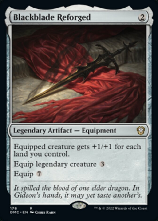 Blackblade Reforged [Dominaria United Commander] | Good Games North