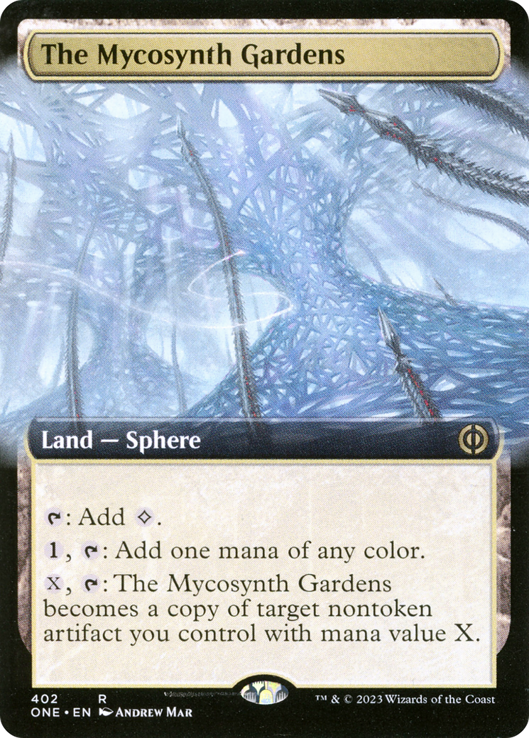 The Mycosynth Gardens (Extended Art) [Phyrexia: All Will Be One] | Good Games North