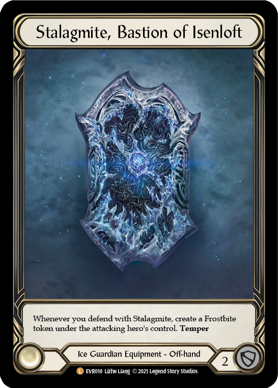 Stalagmite, Bastion of Isenloft [EVR018] (Everfest)  1st Edition Cold Foil | Good Games North
