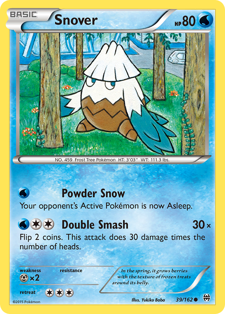 Snover (39/162) [XY: BREAKthrough] | Good Games North