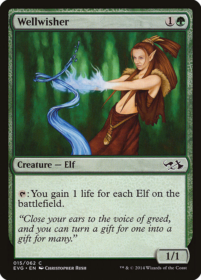 Wellwisher (Elves vs. Goblins) [Duel Decks Anthology] | Good Games North