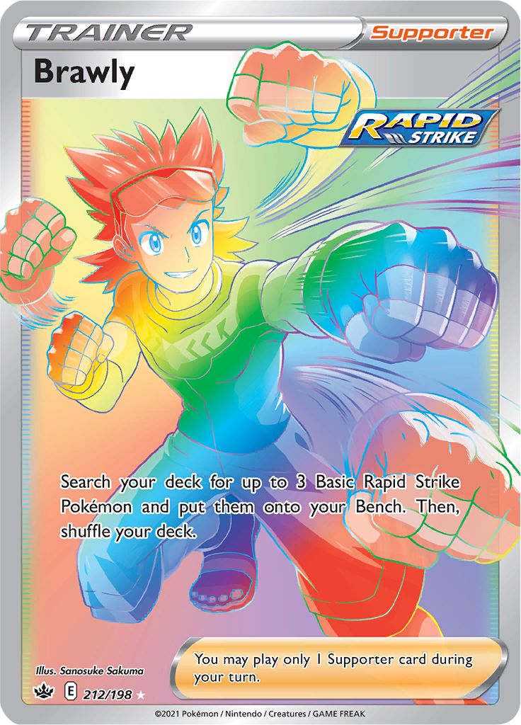 Brawly (212/198) [Sword & Shield: Chilling Reign] | Good Games North