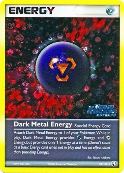 Dark Metal Energy (94/109) (Stamped) [EX: Team Rocket Returns] | Good Games North
