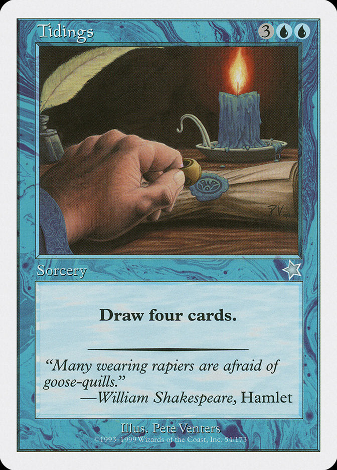 Tidings [Starter 1999] | Good Games North
