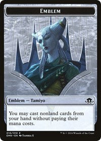 Emblem - Tamiyo, Field Researcher [Eldritch Moon Tokens] | Good Games North