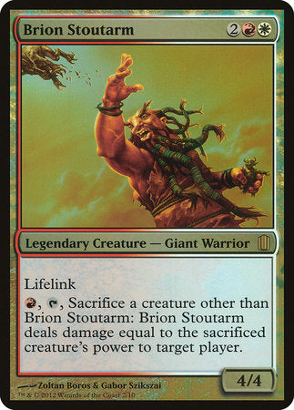 Brion Stoutarm (Commander's Arsenal) [Commander's Arsenal Oversized] | Good Games North