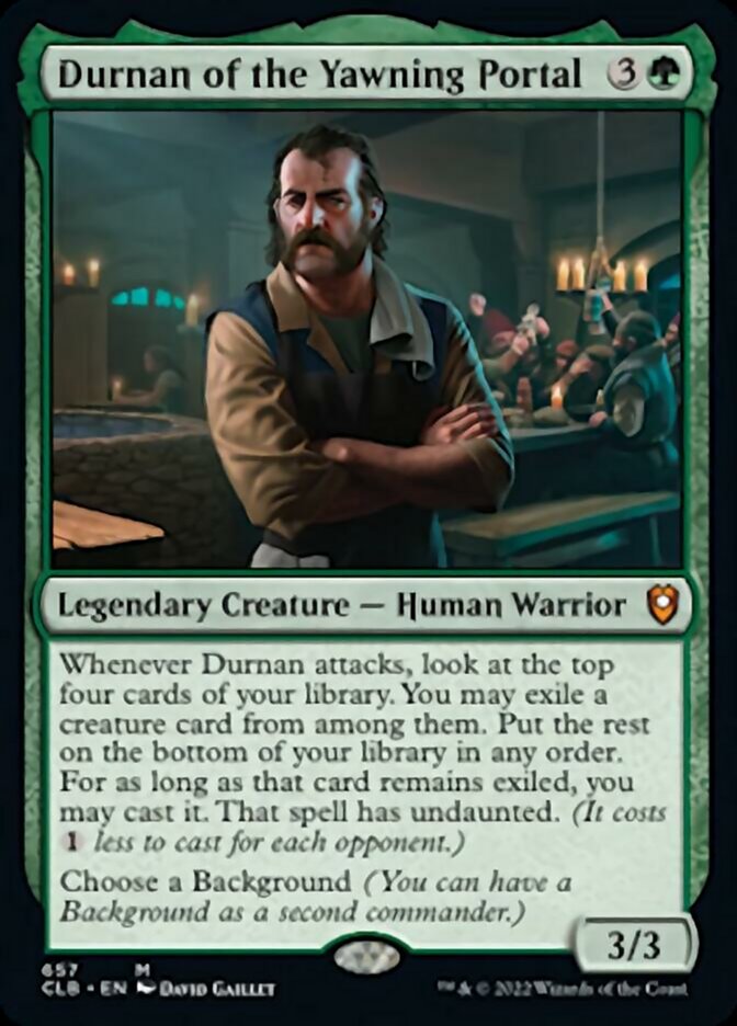 Durnan of the Yawning Portal [Commander Legends: Battle for Baldur's Gate] | Good Games North