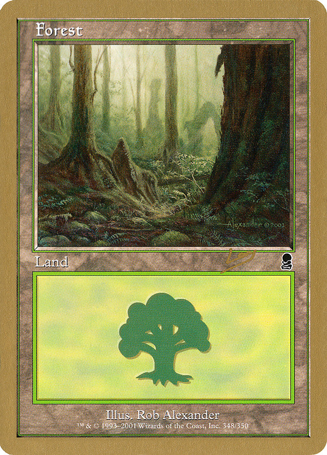 Forest (rl348) (Raphael Levy) [World Championship Decks 2002] | Good Games North