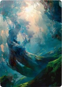 Forest 3 Art Card [Zendikar Rising Art Series] | Good Games North