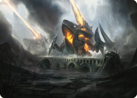 Skitterbeam Battalion Art Card [The Brothers' War Art Series] | Good Games North