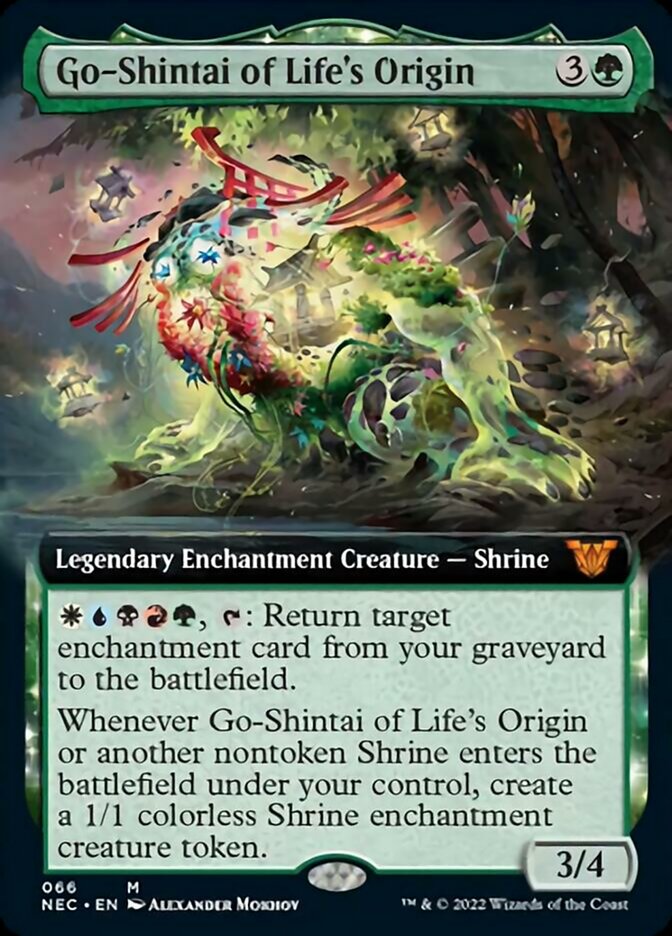 Go-Shintai of Life's Origin (Extended) [Kamigawa: Neon Dynasty Commander] | Good Games North