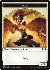 Angel // Cat Double-sided Token [Commander 2014 Tokens] | Good Games North