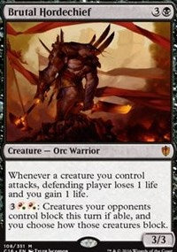 Brutal Hordechief [Commander 2016] | Good Games North