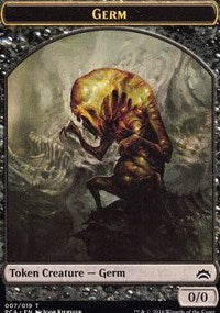 Germ // Goblin Double-sided Token [Planechase Anthology Tokens] | Good Games North