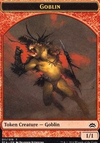 Goblin // Boar Double-sided Token [Planechase Anthology Tokens] | Good Games North