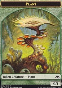 Plant // Ooze Double-sided Token [Planechase Anthology Tokens] | Good Games North