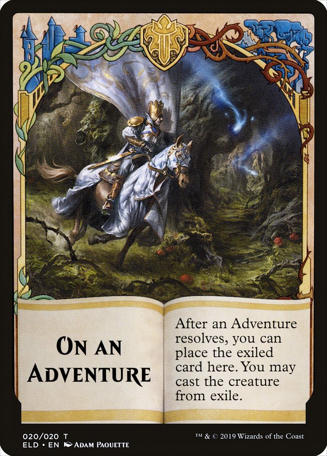 On an Adventure [Throne of Eldraine Tokens] | Good Games North