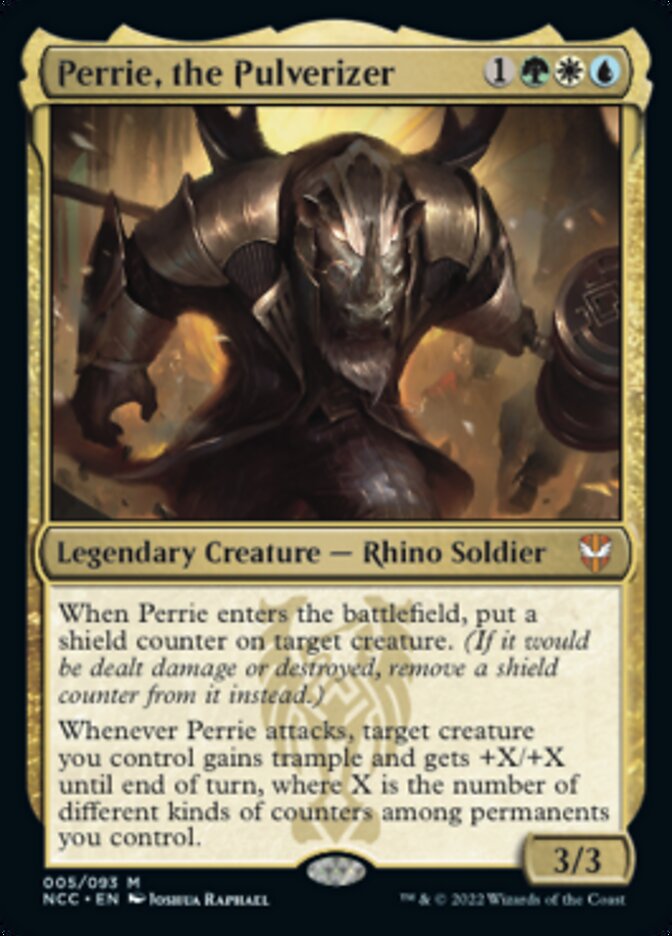 Perrie, the Pulverizer [Streets of New Capenna Commander] | Good Games North