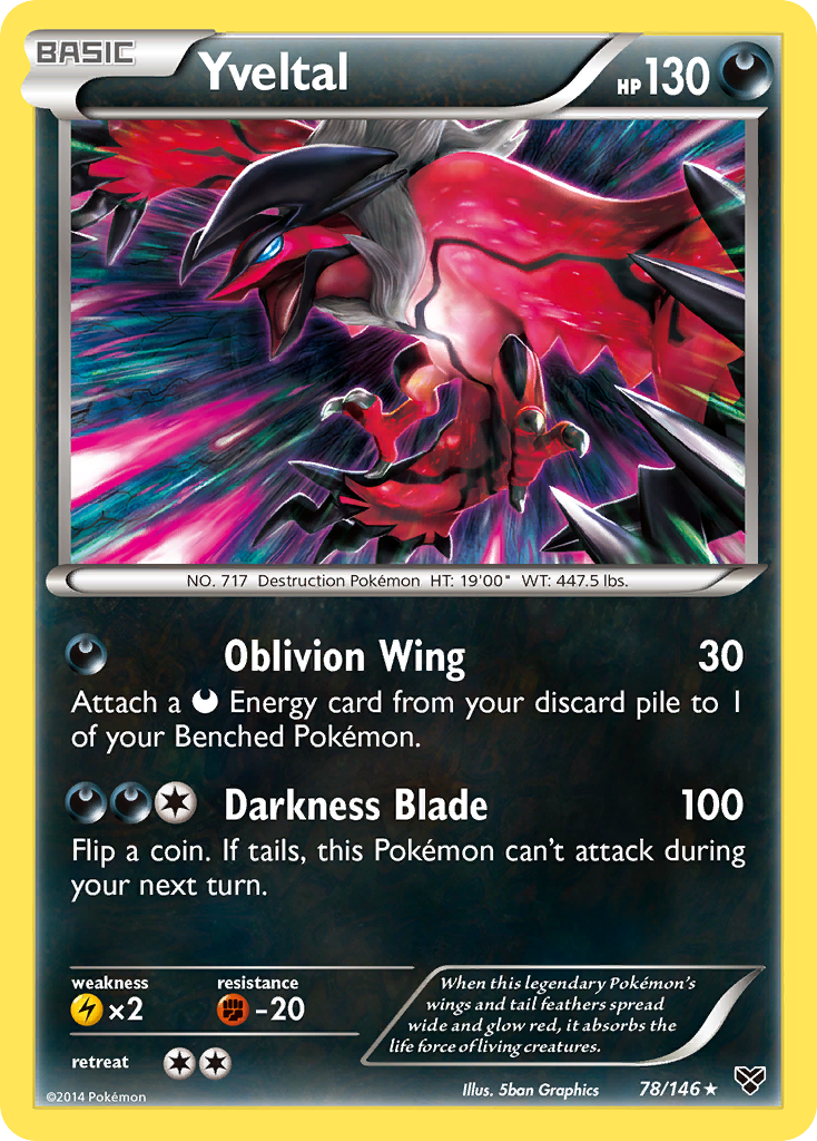 Yveltal (78/146) [XY: Base Set] | Good Games North
