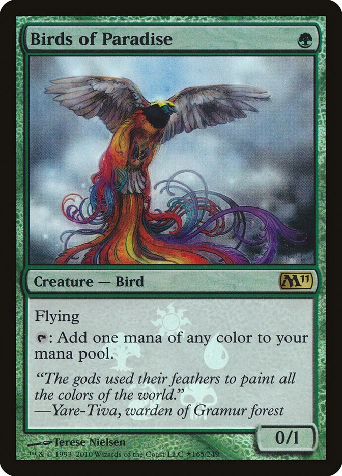 Birds of Paradise (Buy-A-Box) [Magic 2011 Promos] | Good Games North