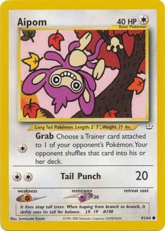 Aipom (41/64) [Neo Revelation Unlimited] | Good Games North