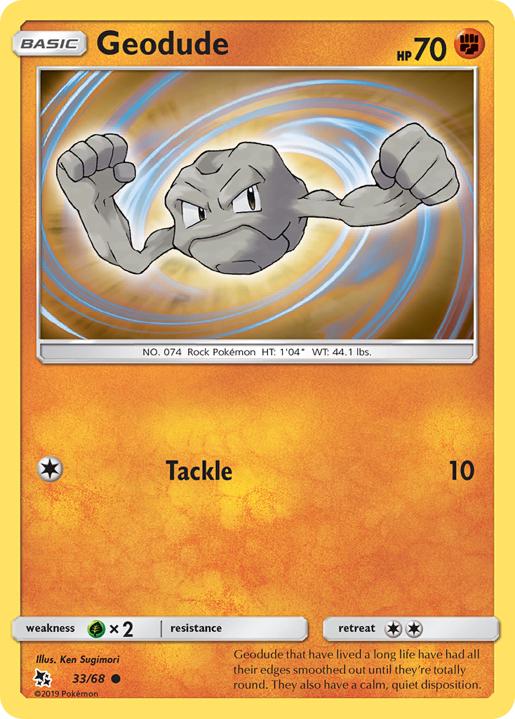 Geodude (33/68) [Sun & Moon: Hidden Fates] | Good Games North