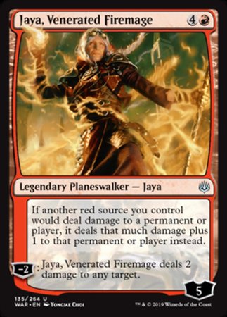 Jaya, Venerated Firemage [War of the Spark] | Good Games North
