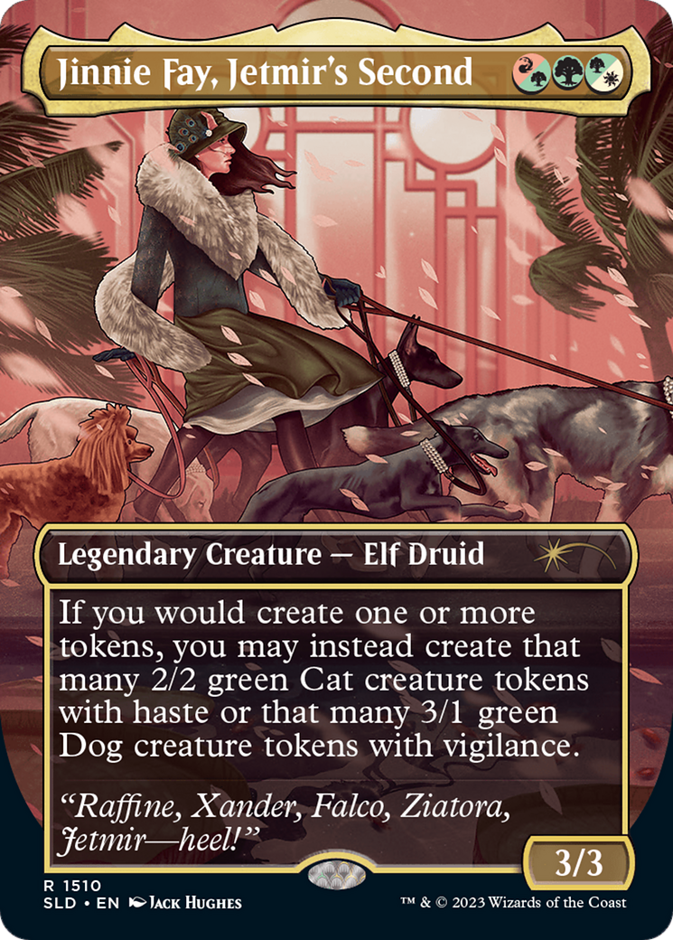 Jinnie Fay, Jetmir's Second // Jinnie Fay, Jetmir's Second [Secret Lair Commander Deck: Raining Cats and Dogs] | Good Games North