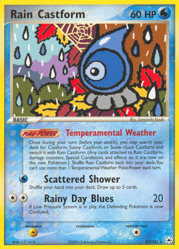 Rain Castform (23/101) [EX: Hidden Legends] | Good Games North