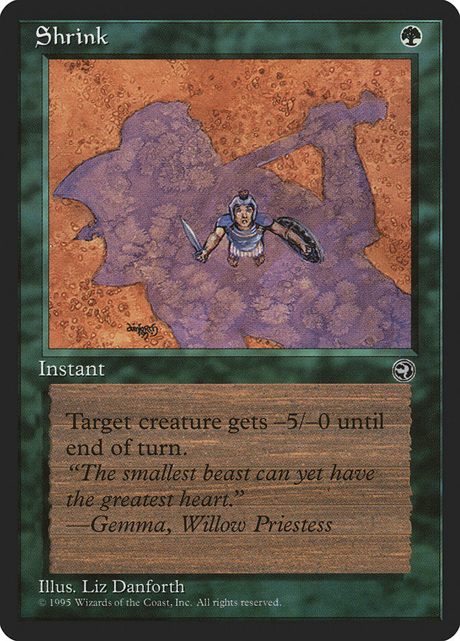 Shrink (Gemma Flavor Text) [Homelands] | Good Games North