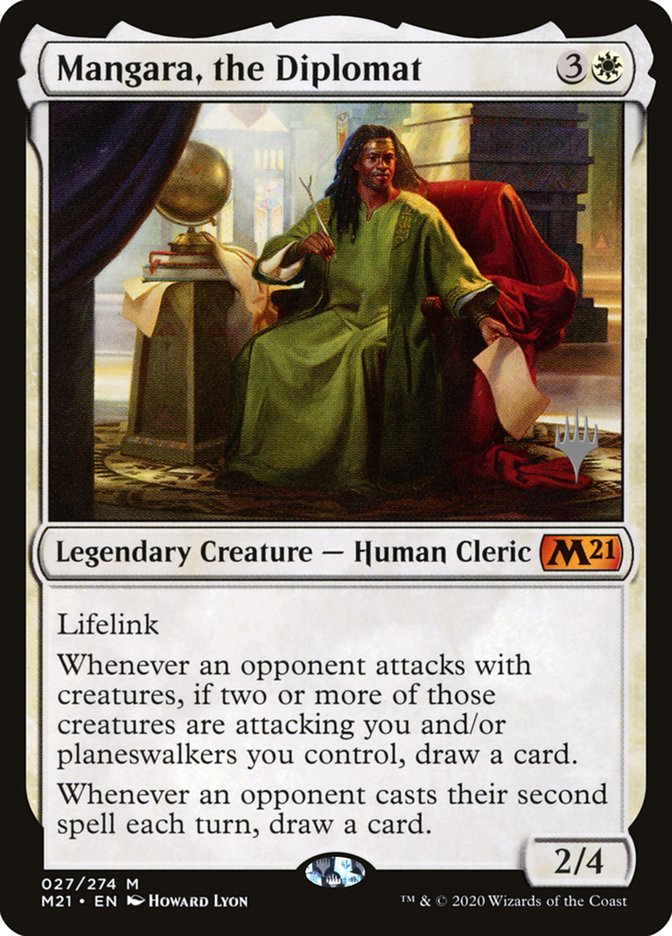 Mangara, the Diplomat (Promo Pack) [Core Set 2021 Promos] | Good Games North