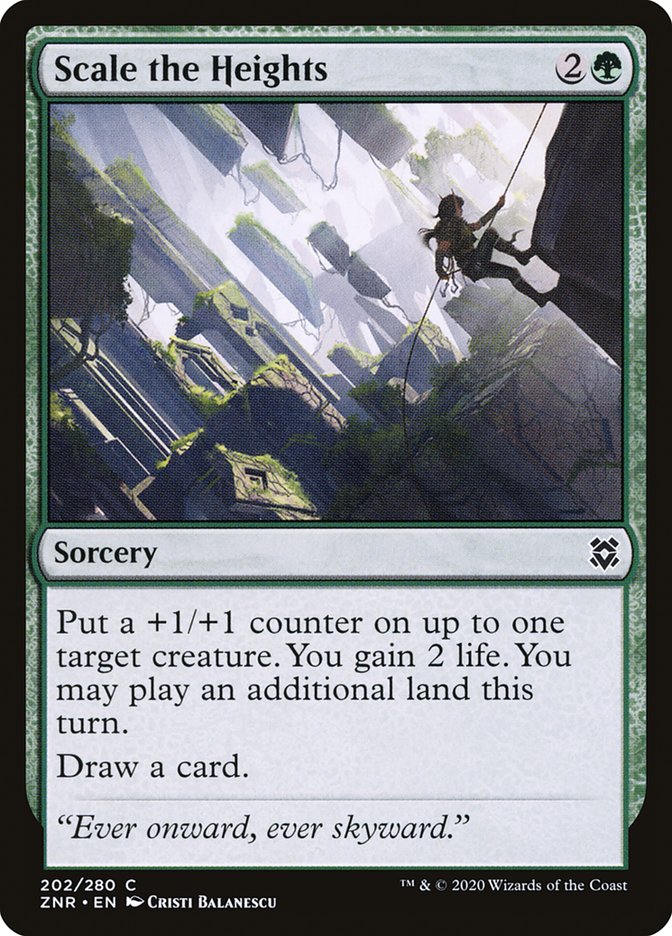 Scale the Heights [Zendikar Rising] | Good Games North
