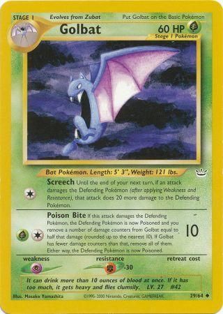 Golbat (29/64) [Neo Revelation Unlimited] | Good Games North