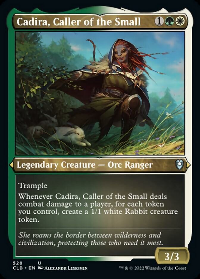 Cadira, Caller of the Small (Foil Etched) [Commander Legends: Battle for Baldur's Gate] | Good Games North