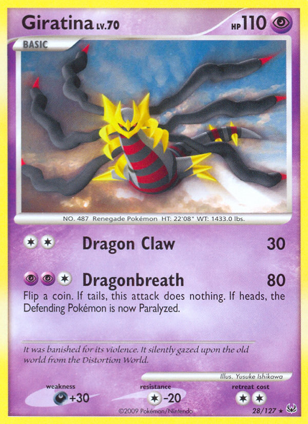 Giratina (28/127) [Platinum: Base Set] | Good Games North
