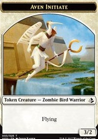 Aven Initiate Token [Amonkhet Tokens] | Good Games North