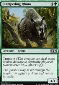 Stampeding Rhino [Welcome Deck 2017] | Good Games North
