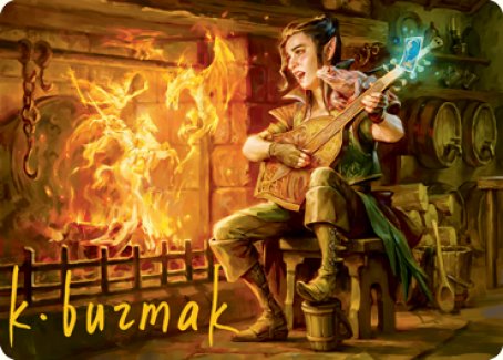 Wish Art Card (Gold-Stamped Signature) [Dungeons & Dragons: Adventures in the Forgotten Realms Art Series] | Good Games North