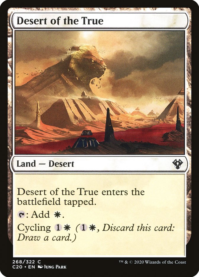 Desert of the True [Commander 2020] | Good Games North