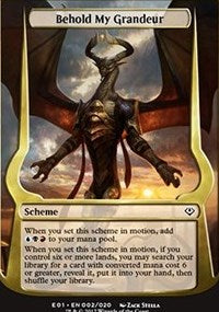 Behold My Grandeur (Archenemy: Nicol Bolas) [Archenemy: Nicol Bolas Schemes] | Good Games North
