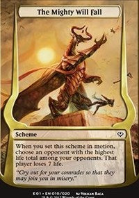 The Mighty Will Fall (Archenemy: Nicol Bolas) [Archenemy: Nicol Bolas Schemes] | Good Games North