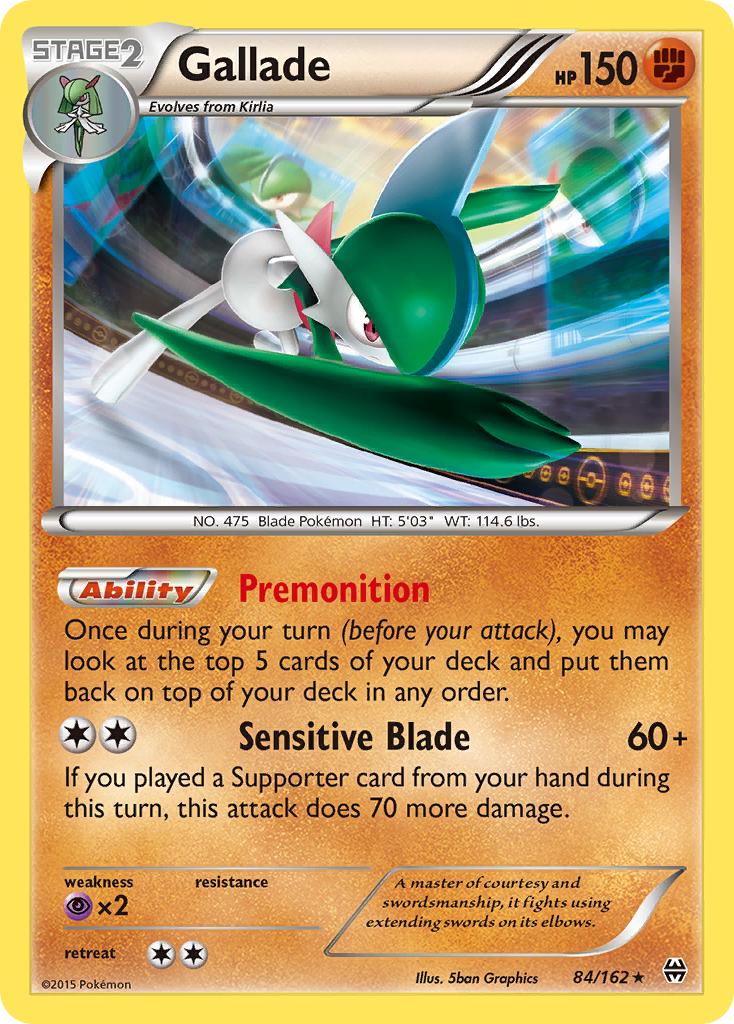 Gallade (84/162) [XY: BREAKthrough] | Good Games North