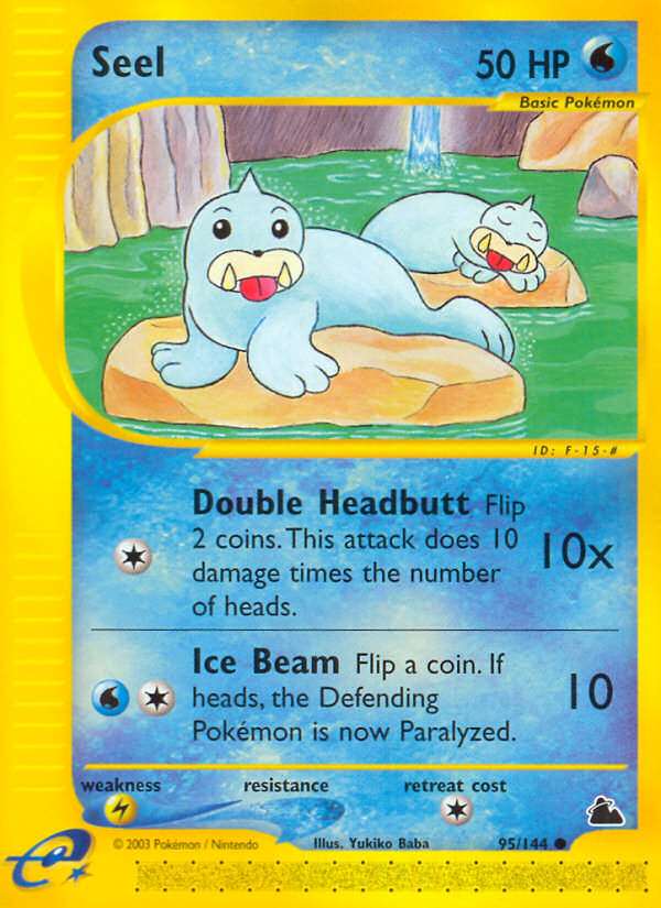 Seel (95/144) [Skyridge] | Good Games North