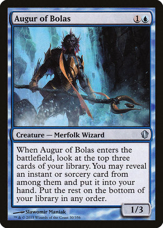 Augur of Bolas [Commander 2013] | Good Games North