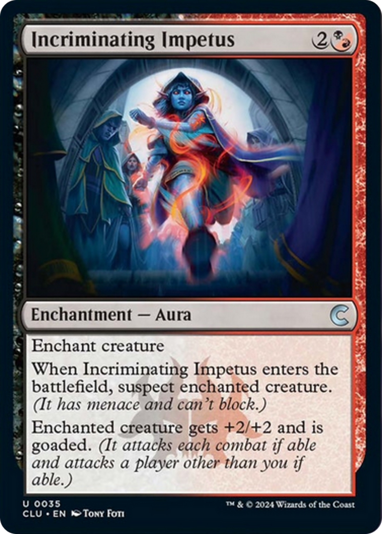 Incriminating Impetus [Ravnica: Clue Edition] | Good Games North