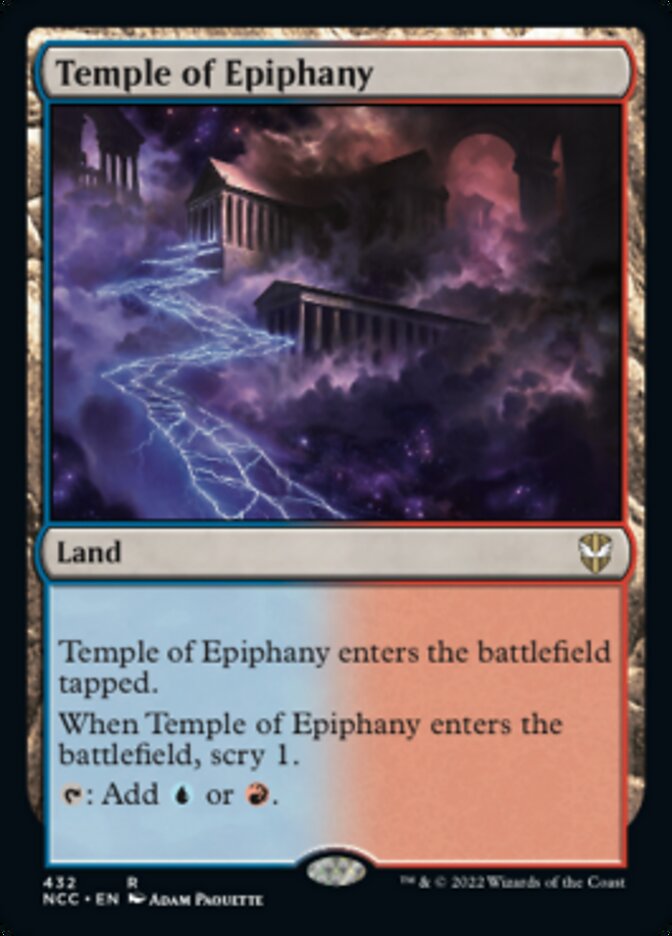 Temple of Epiphany [Streets of New Capenna Commander] | Good Games North