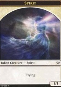 Spirit // Soldier Double-sided Token [Archenemy: Nicol Bolas Tokens] | Good Games North