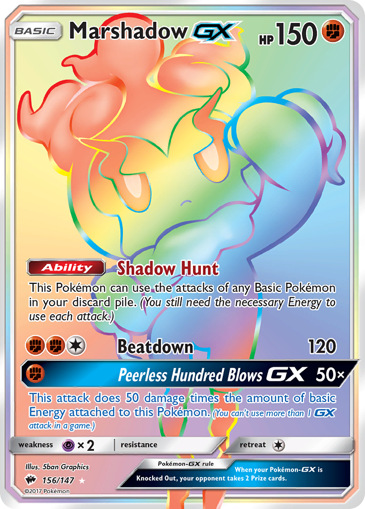 Marshadow GX (156/147) [Sun & Moon: Burning Shadows] | Good Games North